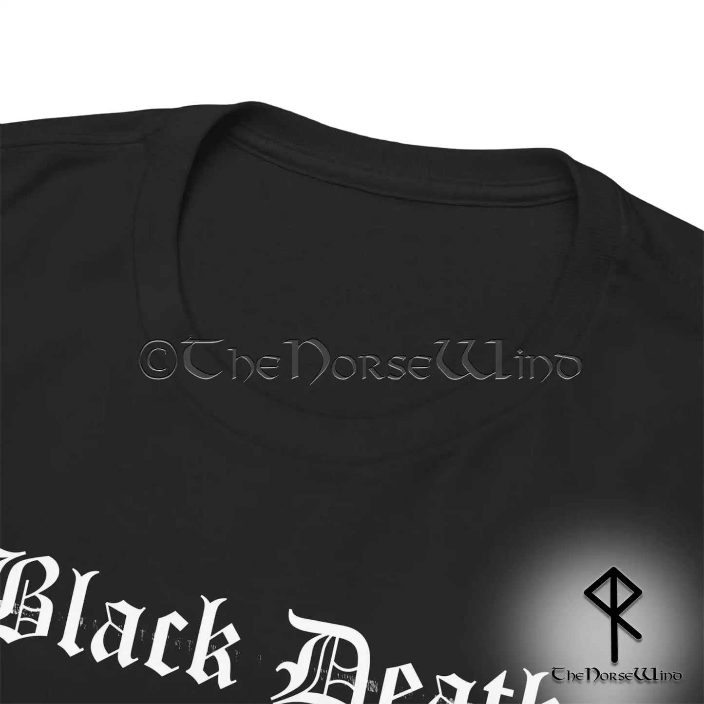 Black Death European Tour T-Shirt - Horrific Plague Rat Gothic Tee - The Norse Wind