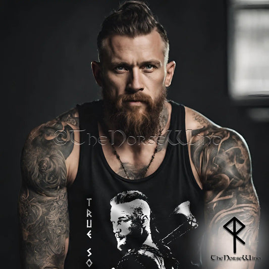 Ragnar Lothbrok Viking Tank Top – Norse Gym Wear for Modern Warriors