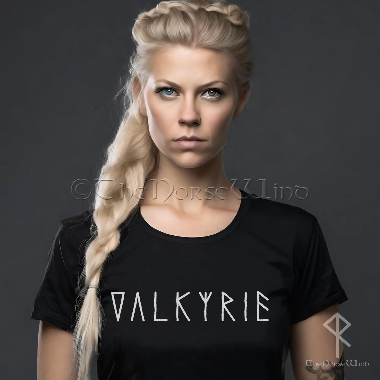 VALKYRIE Viking T-Shirt - Shieldmaiden Norse Mythology Unisex Tee - The Norse Wind