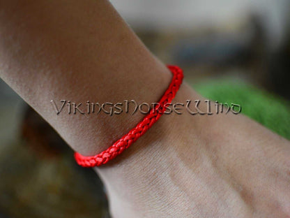 Banish Evil Red String Kabbalah Bracelet TheNorseWind
