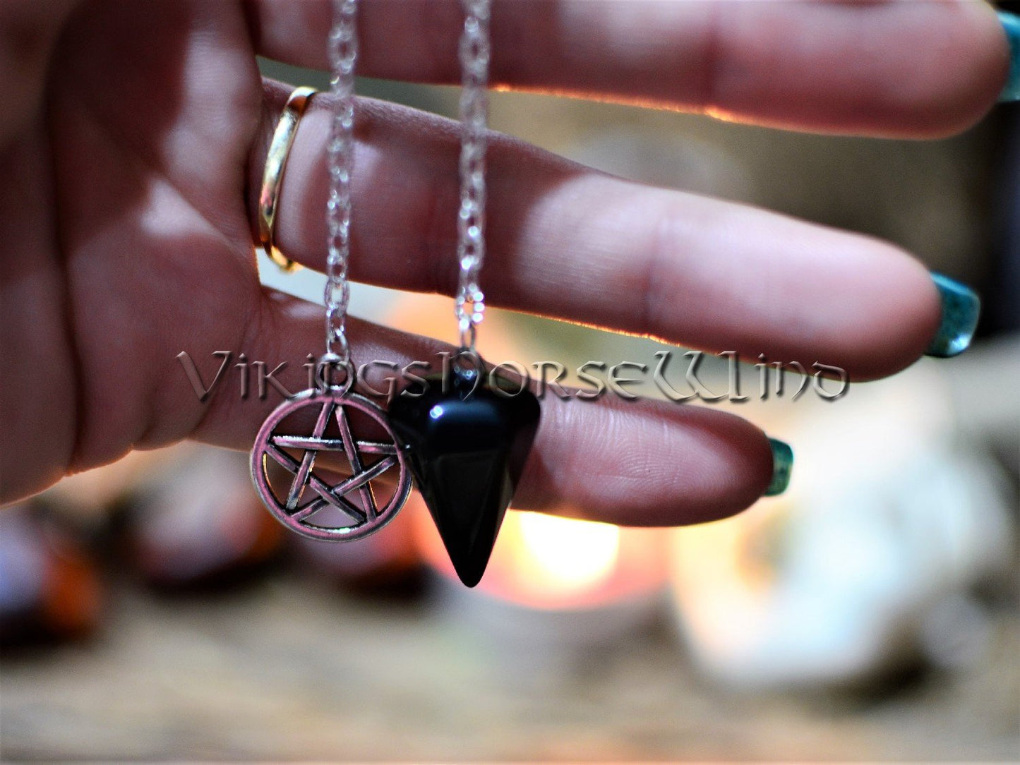 Dowsing Crystal Pendulum Customized Witches Pendulum TheNorseWind