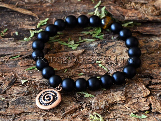 Custom Crystal Bracelet, Chakra Stones Witchcraft Wicca Jewelry TheNorseWind