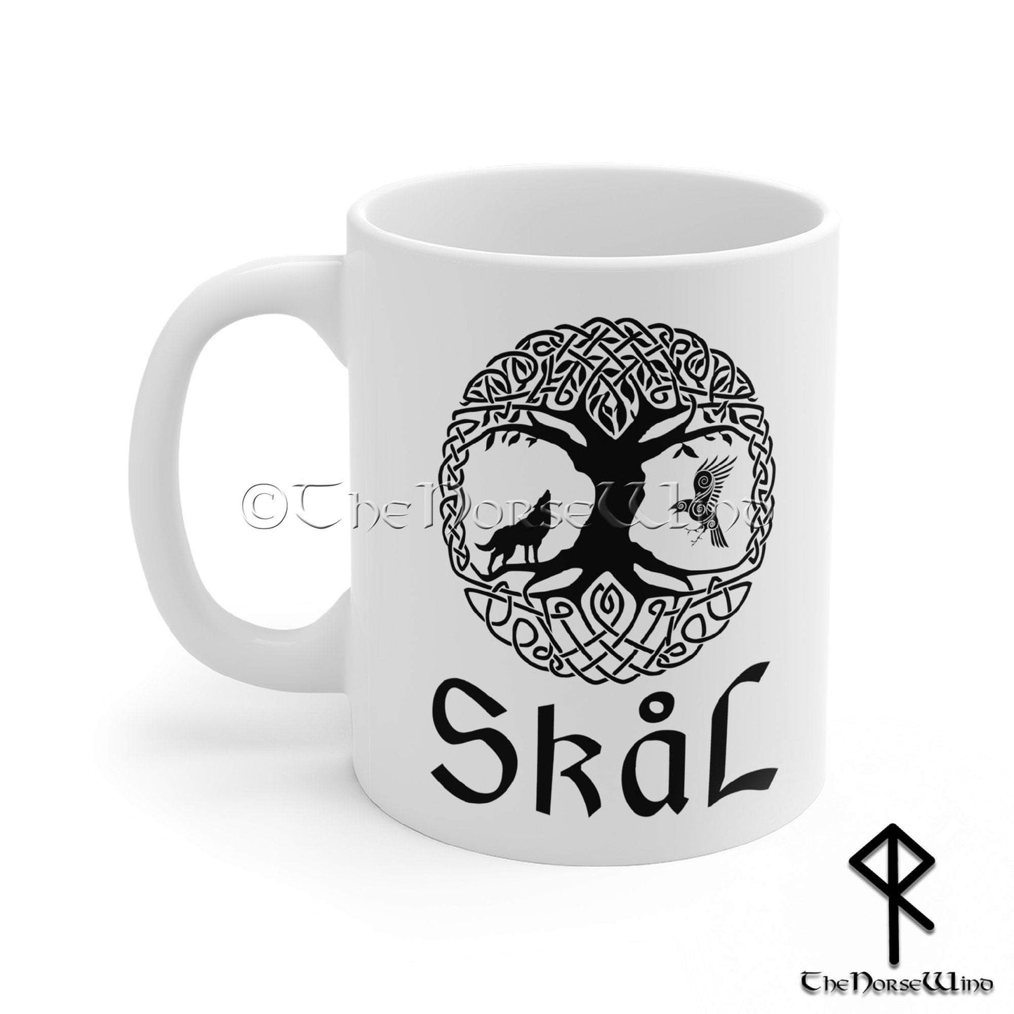 Skal Viking Mug - Yggdrasil TheNorseWind