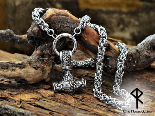 thor's hammer necklace