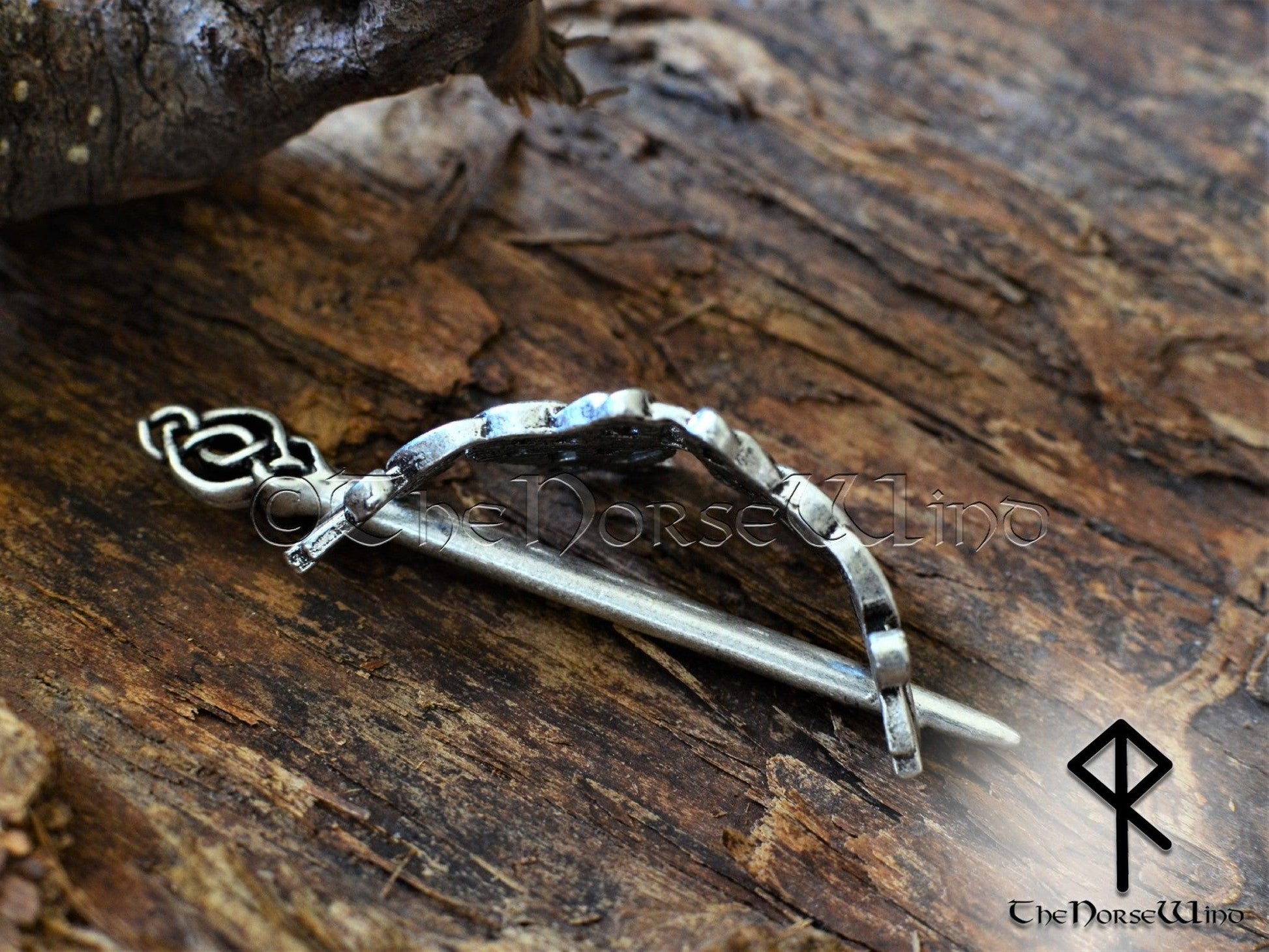 Viking Hair Pin with Celtic Knots - TheNorseWind