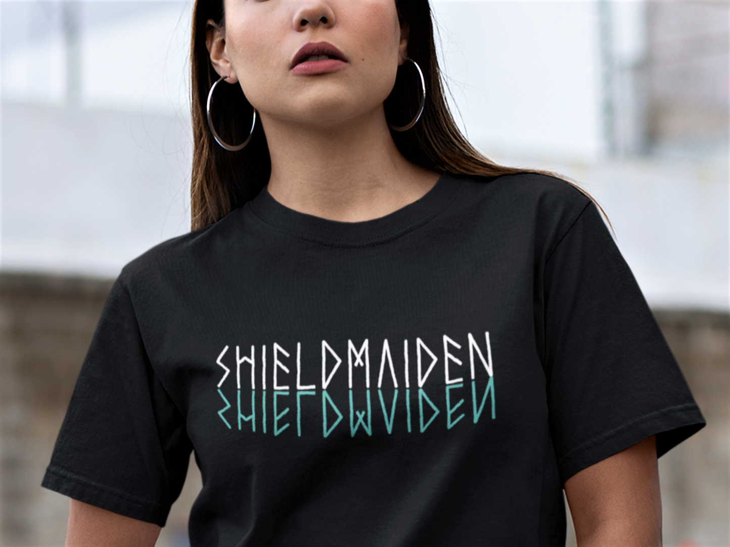 Viking Shieldmaiden T-Shirt, Norse Women's Tee - The Norse Wind