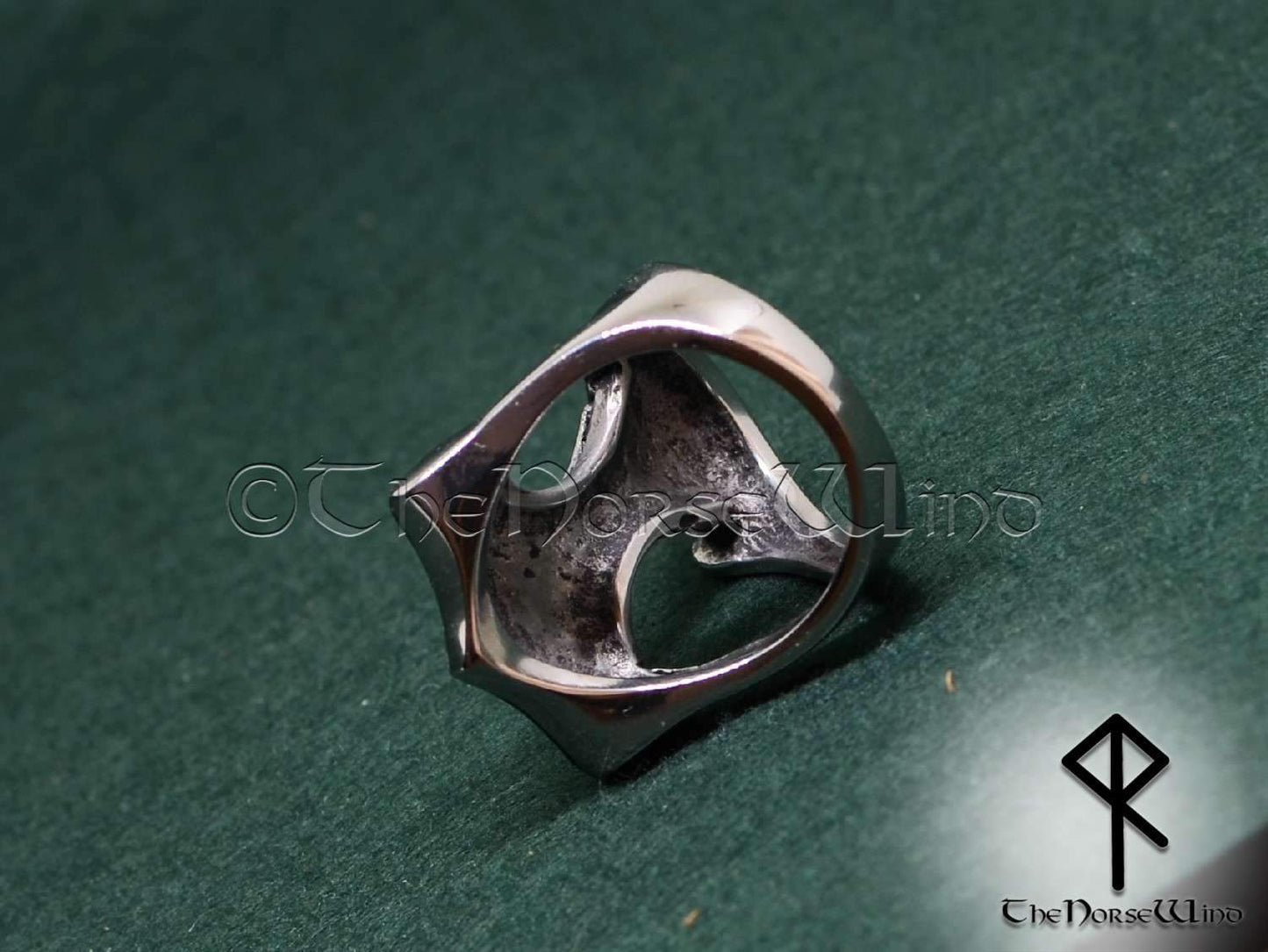 Thor's Hammer Ring, Viking Mjolnir Odin Ring - TheNorseWind