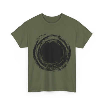 Viking Void T-Shirt - Ginnungagap Norse Black Hole Spiral Tee - The Norse Wind