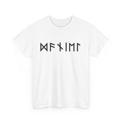 NAME in RUNES Viking T-Shirt, Personalized Futhark Runes Tee