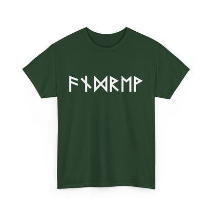 NAME in RUNES Viking T-Shirt, Personalized Futhark Runes Tee