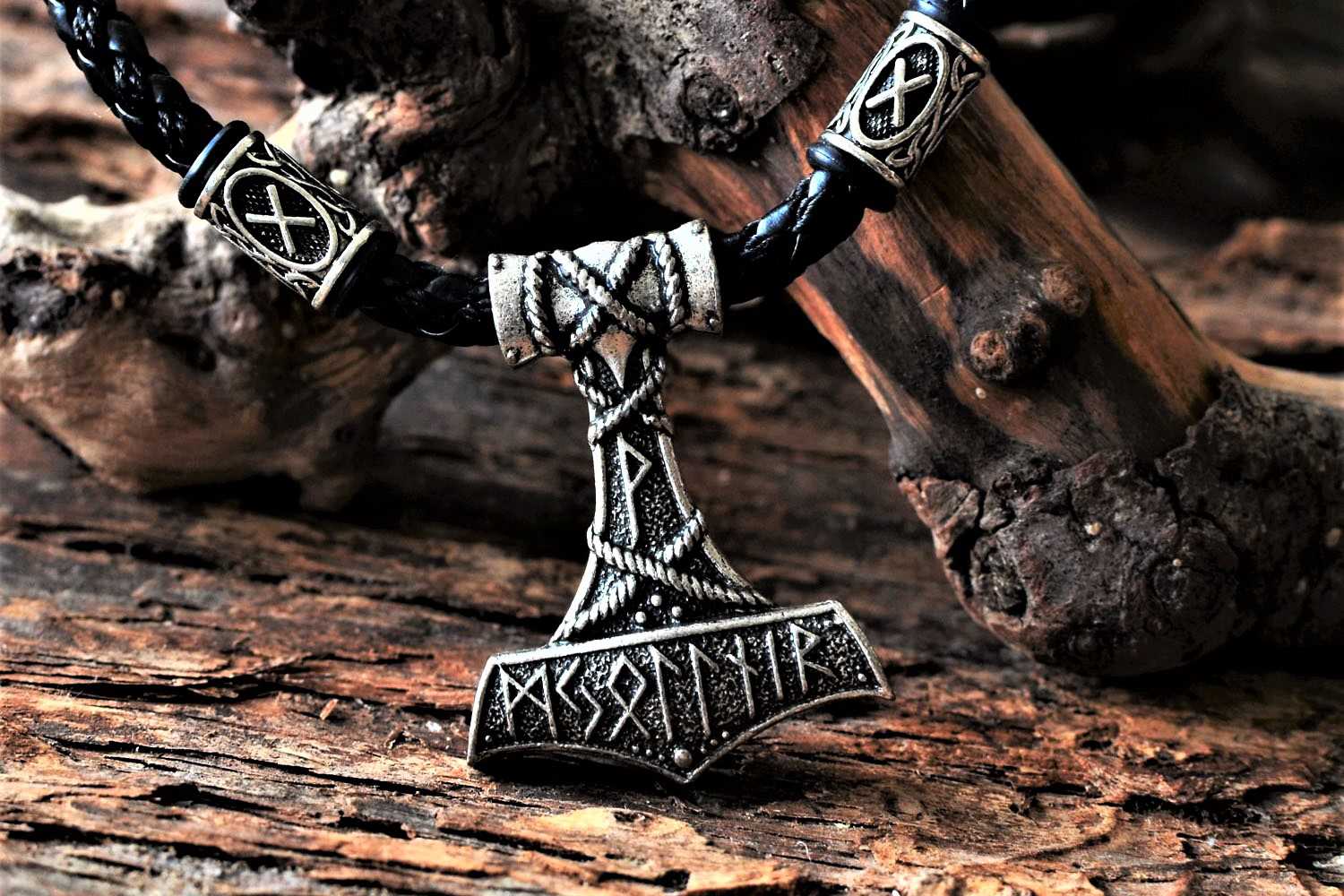Thor's Hammer Viking Necklaces, Mjolnir Norse Pendants - Handcrafted Viking Jewelry by TheNorseWind