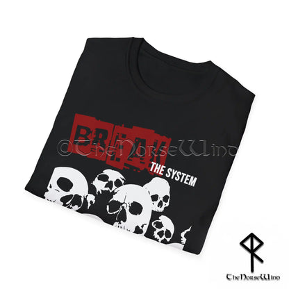Break the System – Rebel Skulls T-Shirt | Gothic Grunge Punk Streetwear