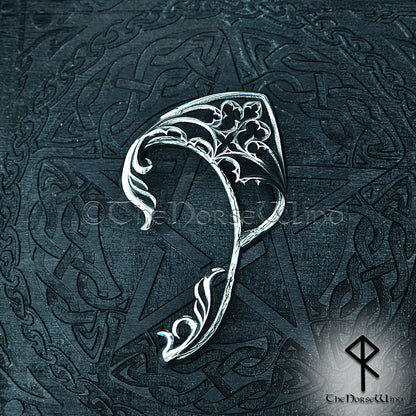 Gothic Elf Ear Cuff Earrings – No Piercing Arboreus, 316L Stainless Steel