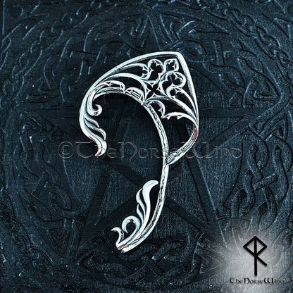Gothic Elf Ear Cuff Earrings – No Piercing Arboreus, 316L Stainless Steel
