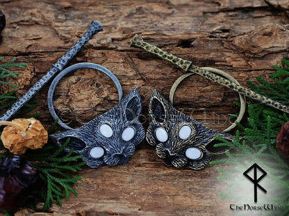 Freya’s Cat Viking Hairpin