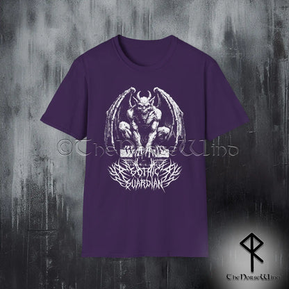 Gargoyle T-Shirt – Gothic Guardian Dark Fantasy Medieval Shirt
