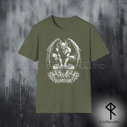 Gargoyle T-Shirt – Gothic Guardian Dark Fantasy Medieval Shirt