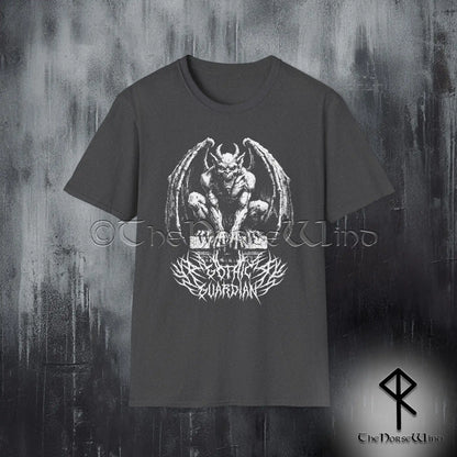 Gargoyle T-Shirt – Gothic Guardian Dark Fantasy Medieval Shirt