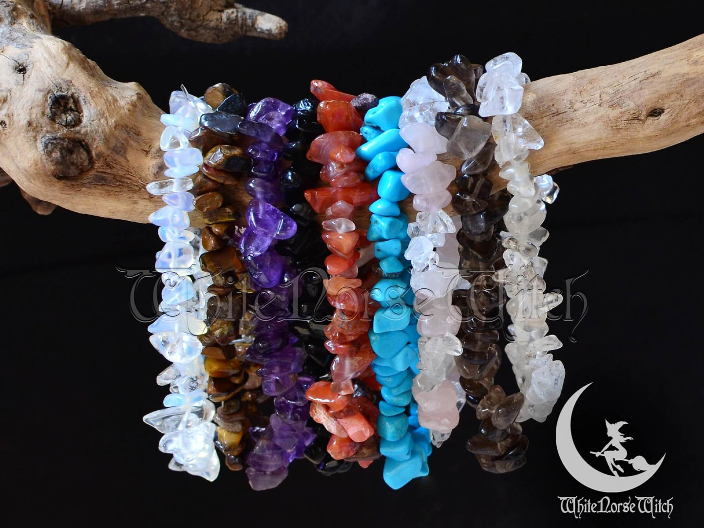 Witches Crystal Stacking Bracelets