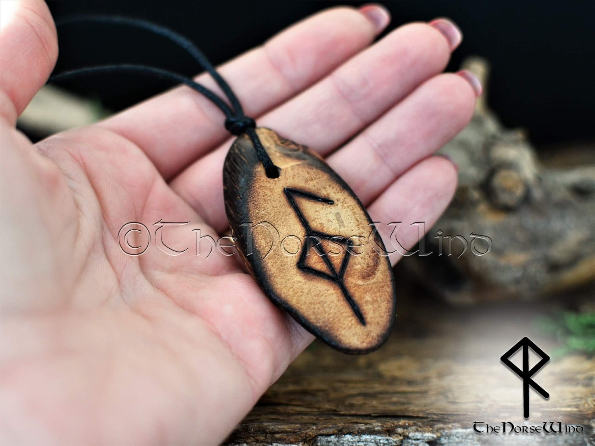Viking Runes Good Health Amulet, Norse Healing Talisman - TheNorseWind