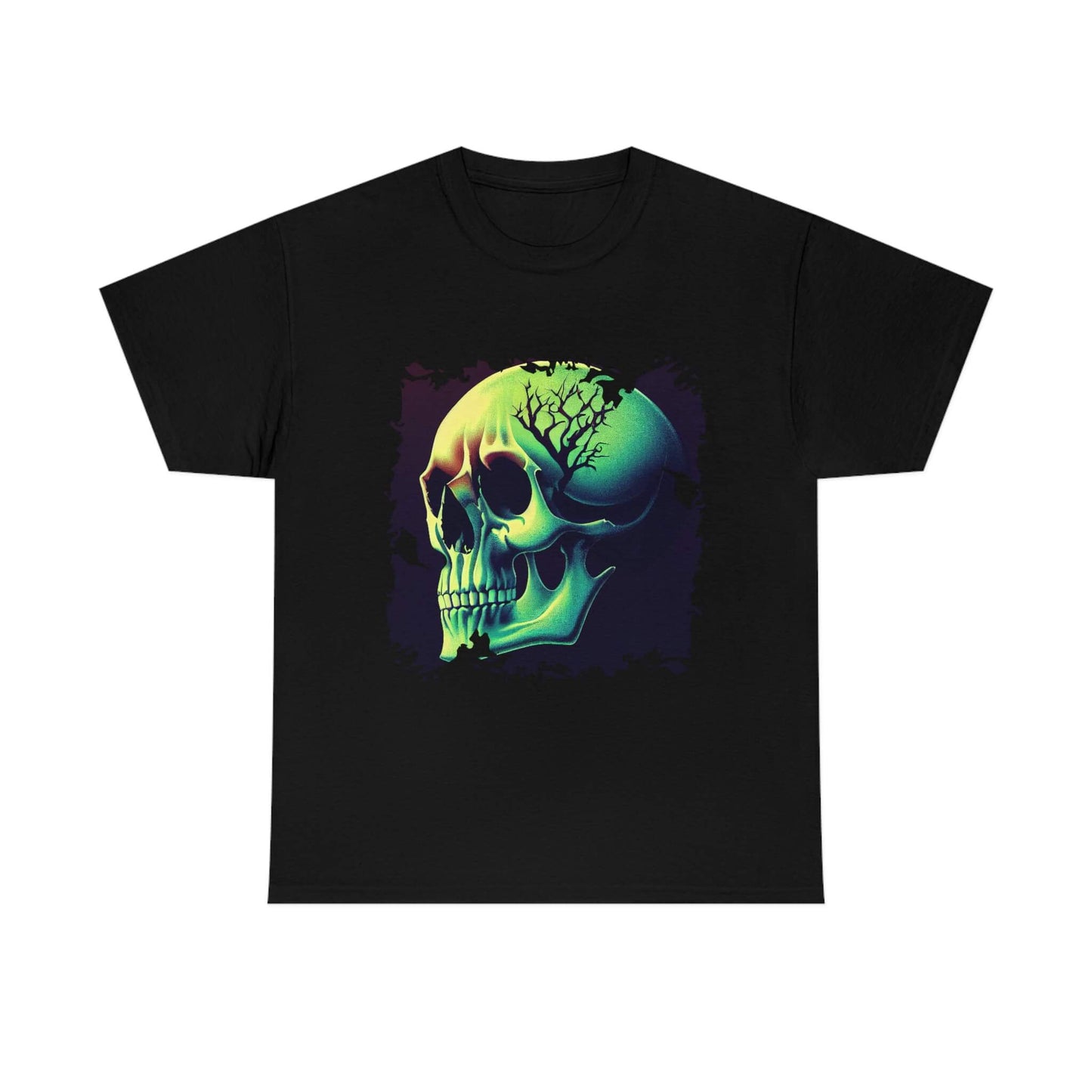 Gothic Skull T-Shirt, Unisex Viking Art Tee