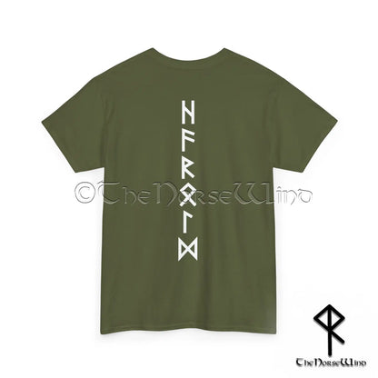 Wikinger-Runen-T-Shirt: DEIN NAME in Futhark-Runen
