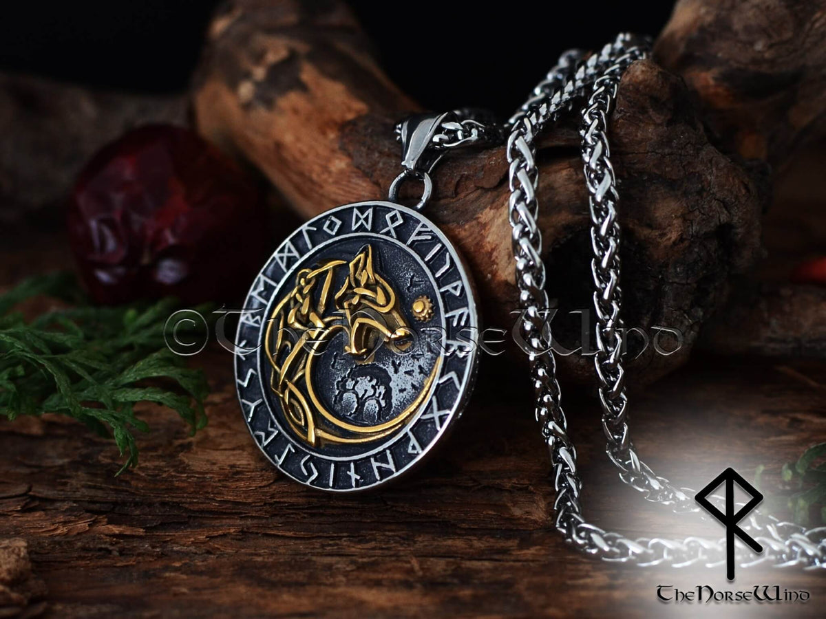 Bind Rune Feynir Fenrir Norse Symbol