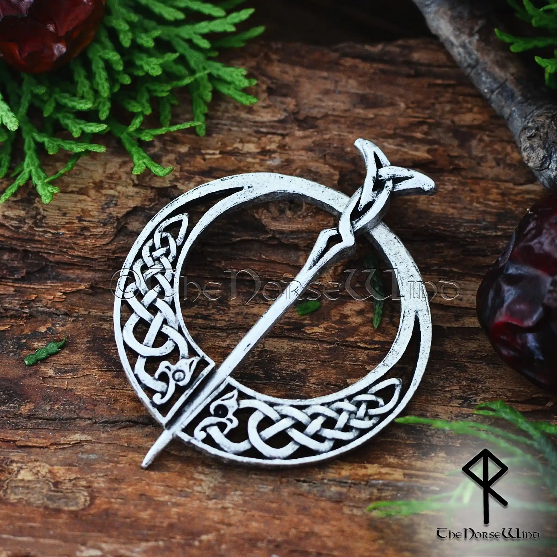 Celtic Penannular Brooch, Viking Cloak Pin