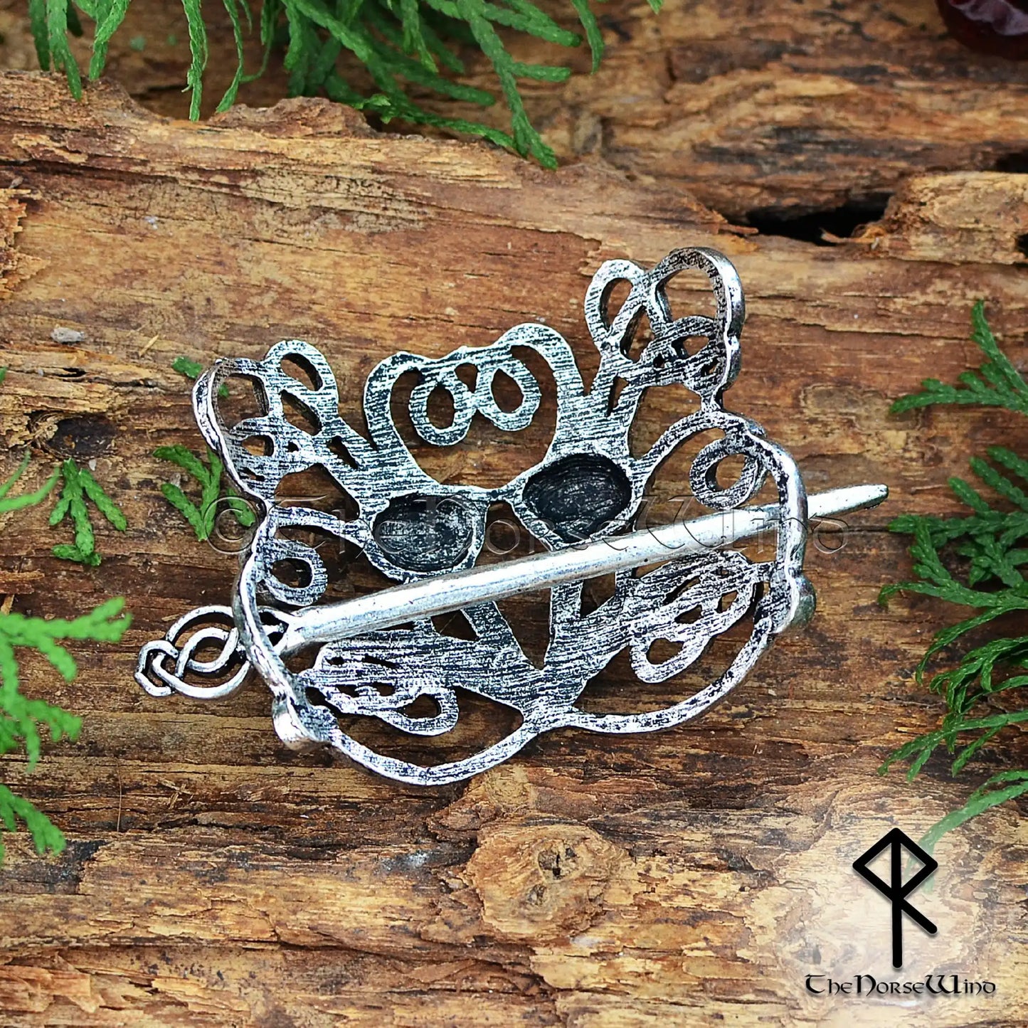 Celtic Knot Hair Pin – Viking Hair Clip for Women, Medieval Hair Accessory