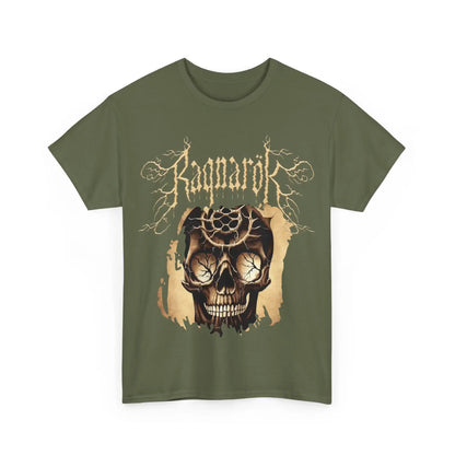 Viking Ragnarök Skull T-Shirt - Doom of the Gods - The Norse Wind