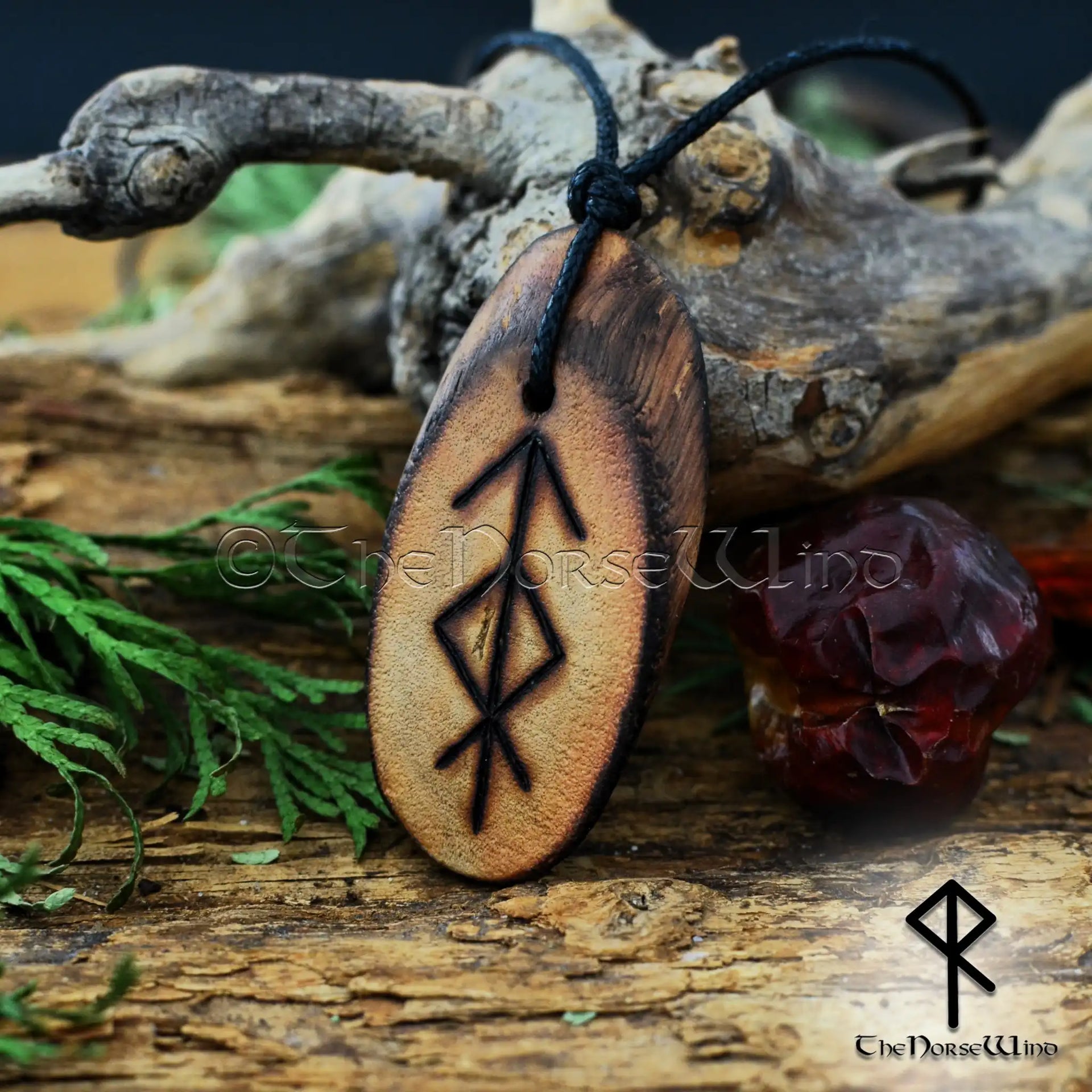 Viking Protection Bind Rune Amulet for Home & Self Defense