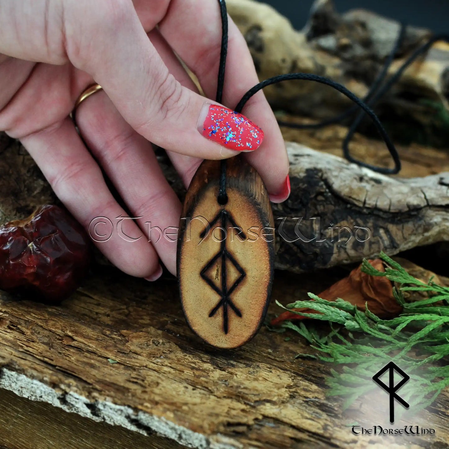 Viking Protection Amulet: Bind Rune Talisman for Home and Self Defense - TheNorseWind