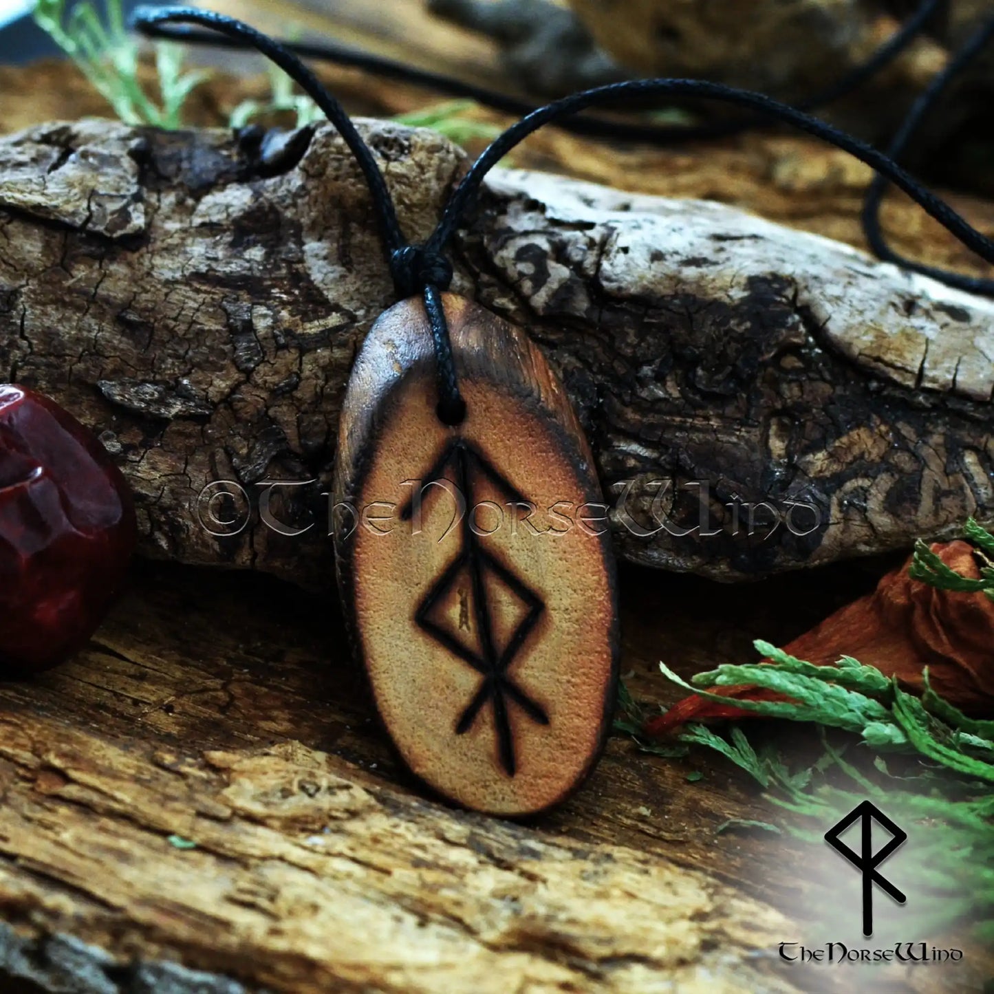 Viking Protection Amulet: Bind Rune Talisman for Home and Self Defense