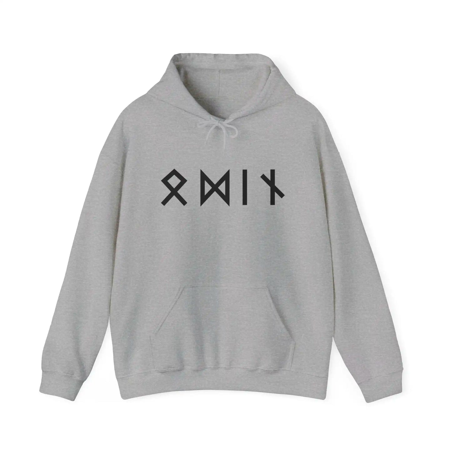 Viking Runes Hoodie - ODIN Norse God Sweatshirt - The Norse Wind