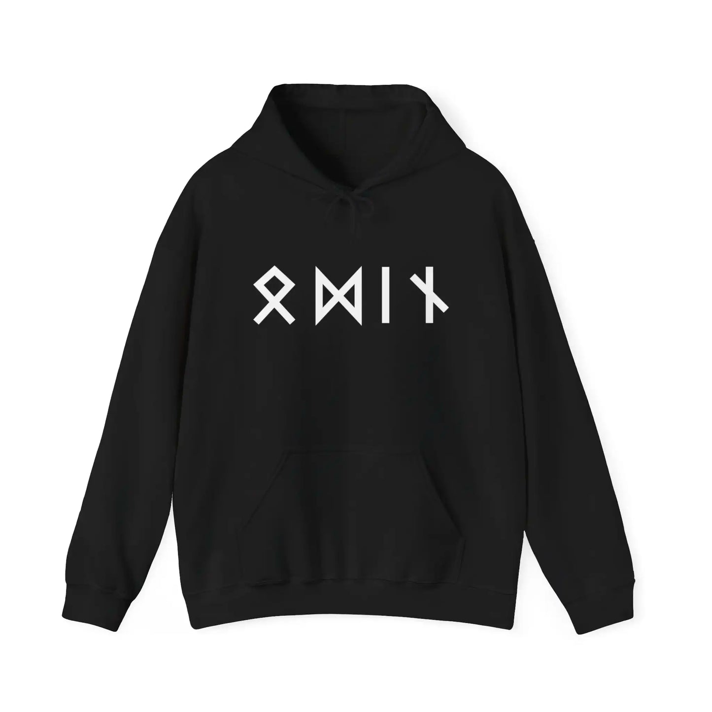 Viking Runes Hoodie - ODIN Norse God Sweatshirt