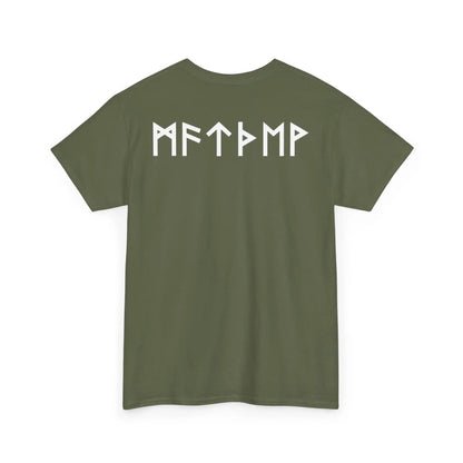 Custom Runes T-Shirt: YOUR NAME in Futhark Runes - The Norse Wind