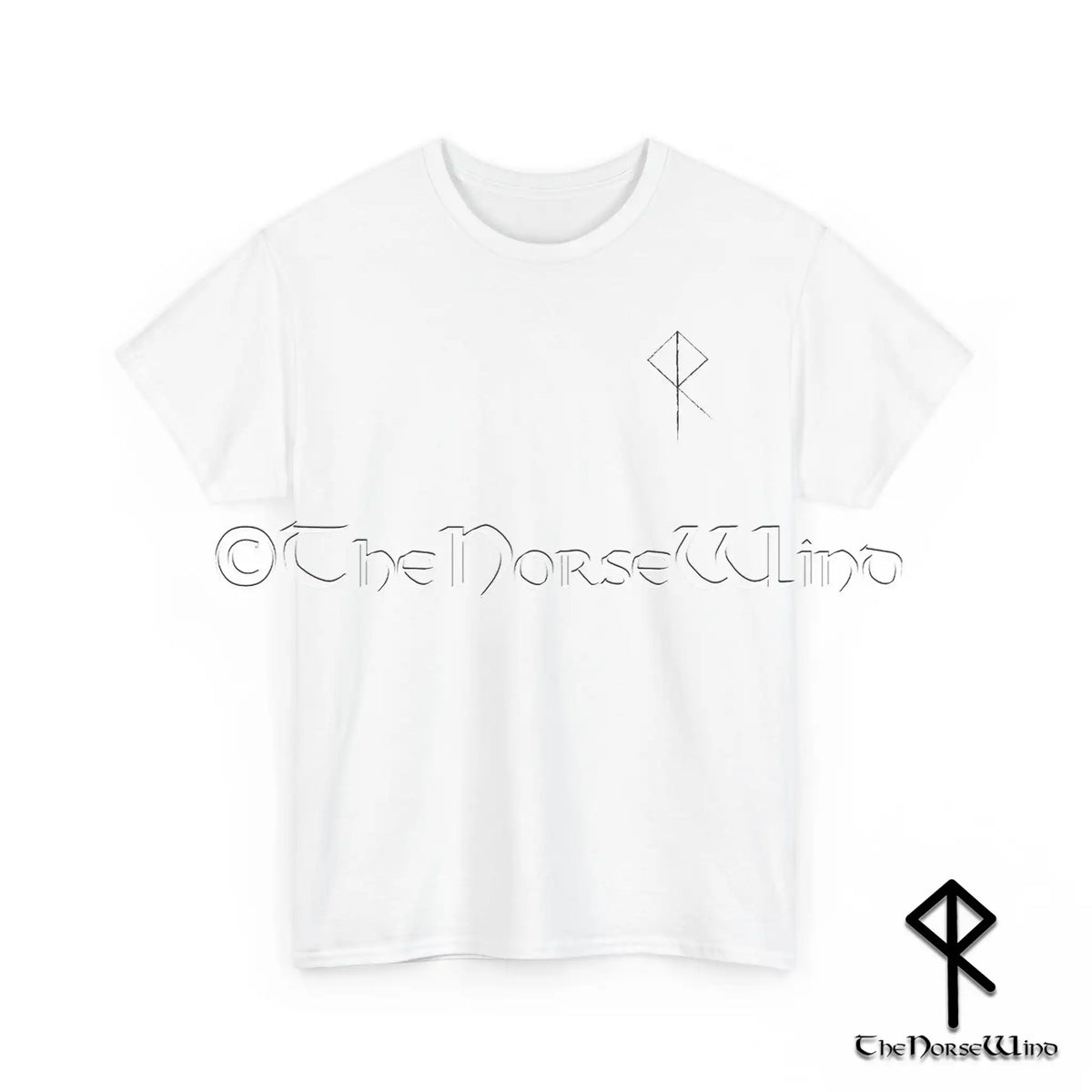 Viking Rune Brand Viking T-Shirt Authentic Gotland Runestone Norse Rune Art | The Norse Wind