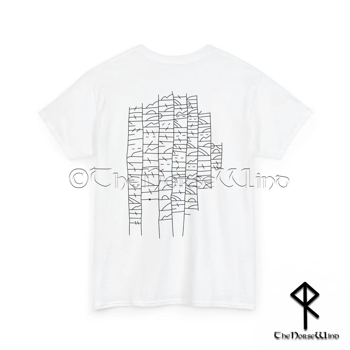 Viking T-Shirt - Authentic Gotland Runestone Norse Rune Art