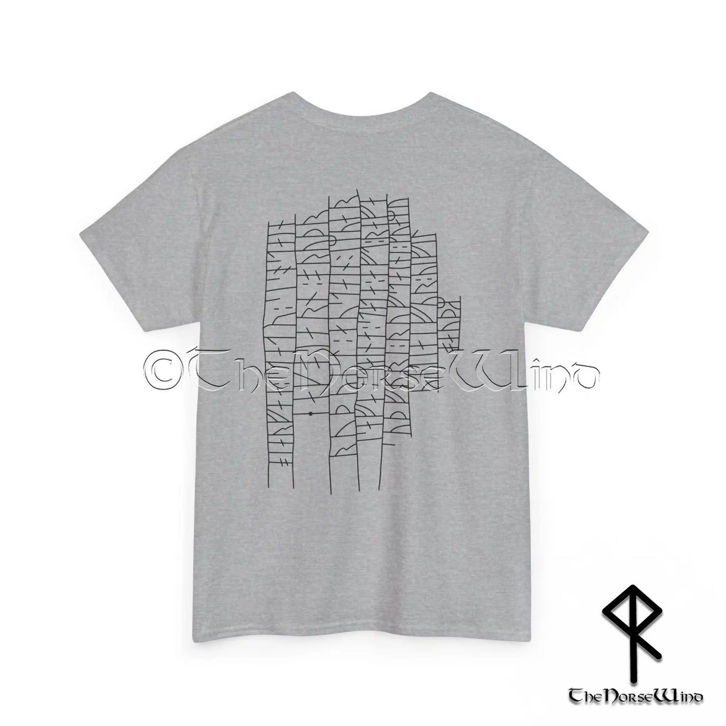 Viking T-Shirt - Authentic Gotland Runestone Norse Rune Art