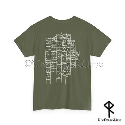 Viking T-Shirt - Authentic Gotland Runestone Norse Rune Art