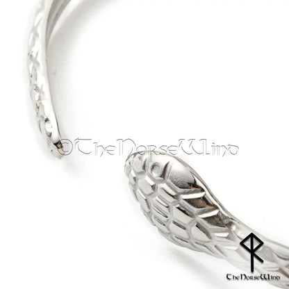 Jormungandr Viking Snake Bracelet – Midgard Serpent Women's Armring