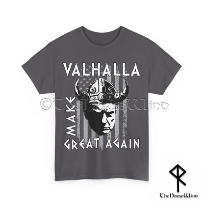 Viking Trump T-Shirt - Make Valhalla Great Again - The Norse Wind