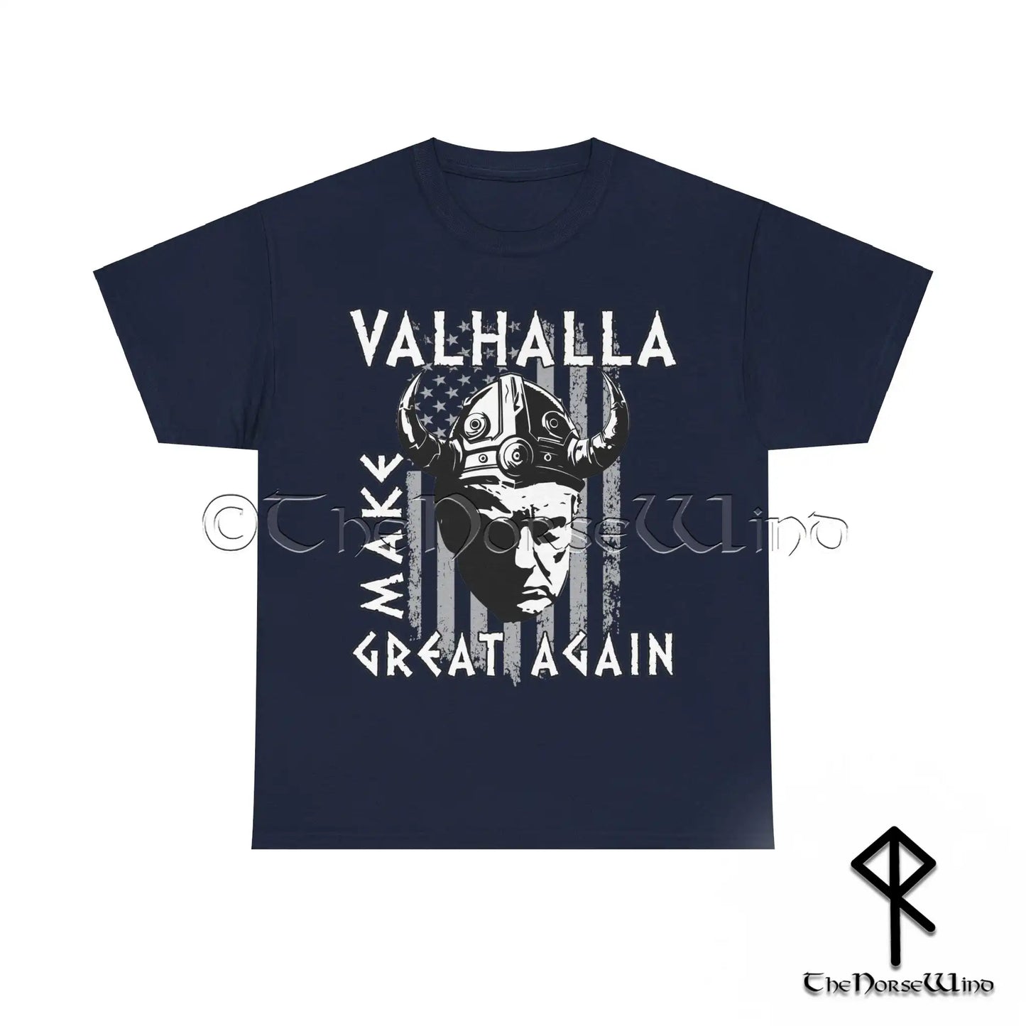 Viking Trump T-Shirt - Make Valhalla Great Again - The Norse Wind