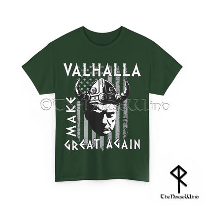 Viking Trump T-Shirt - Make Valhalla Great Again - The Norse Wind