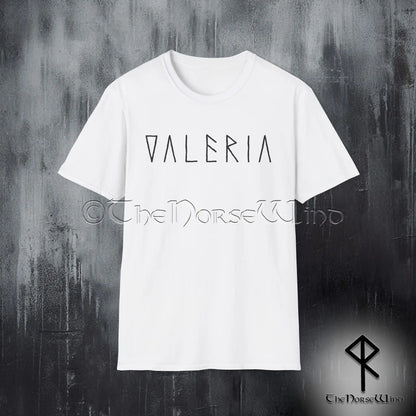 Personalized Viking Runes T-Shirt – Custom Name in Runic-Style