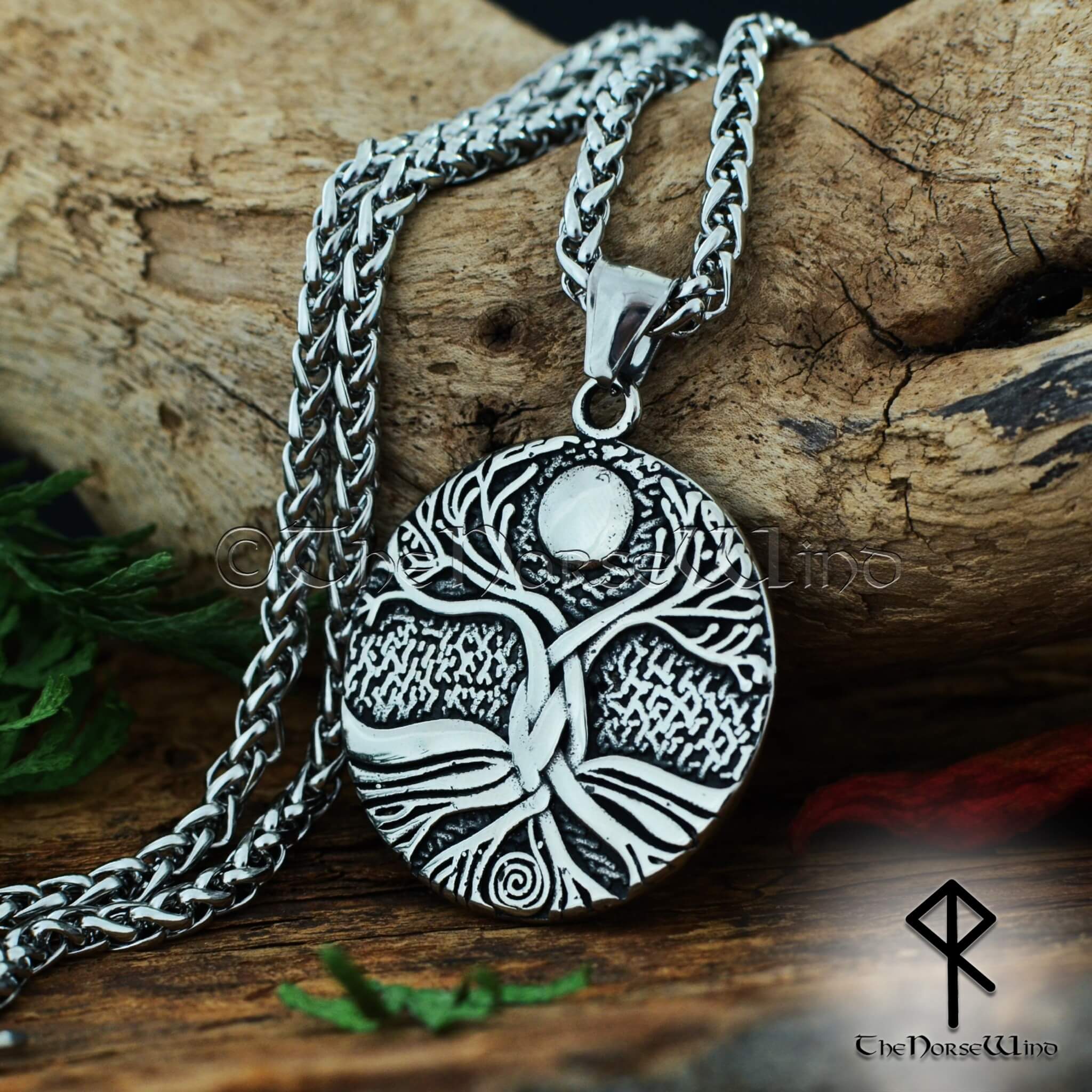 European and American Gold Does Not Fade Celtic Tree of Life Pendant  Necklace Love Leaves Big Tree Jewelry Banquet Accessories - AliExpress