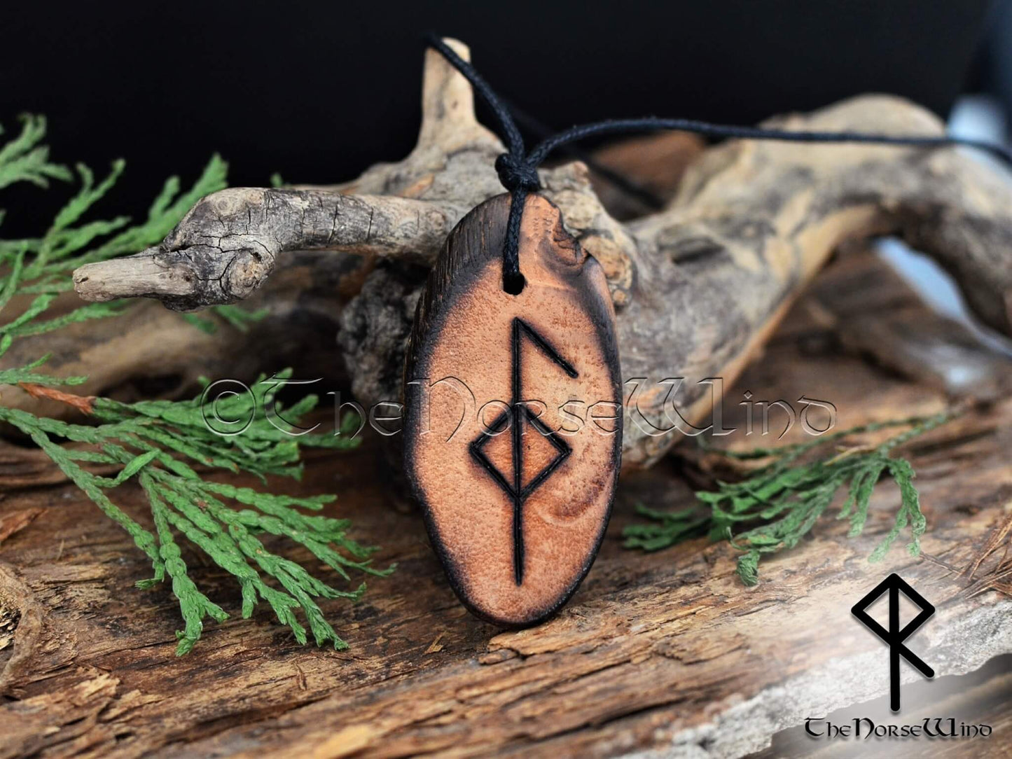 Viking Runes Good Health Amulet, Norse Healing Talisman