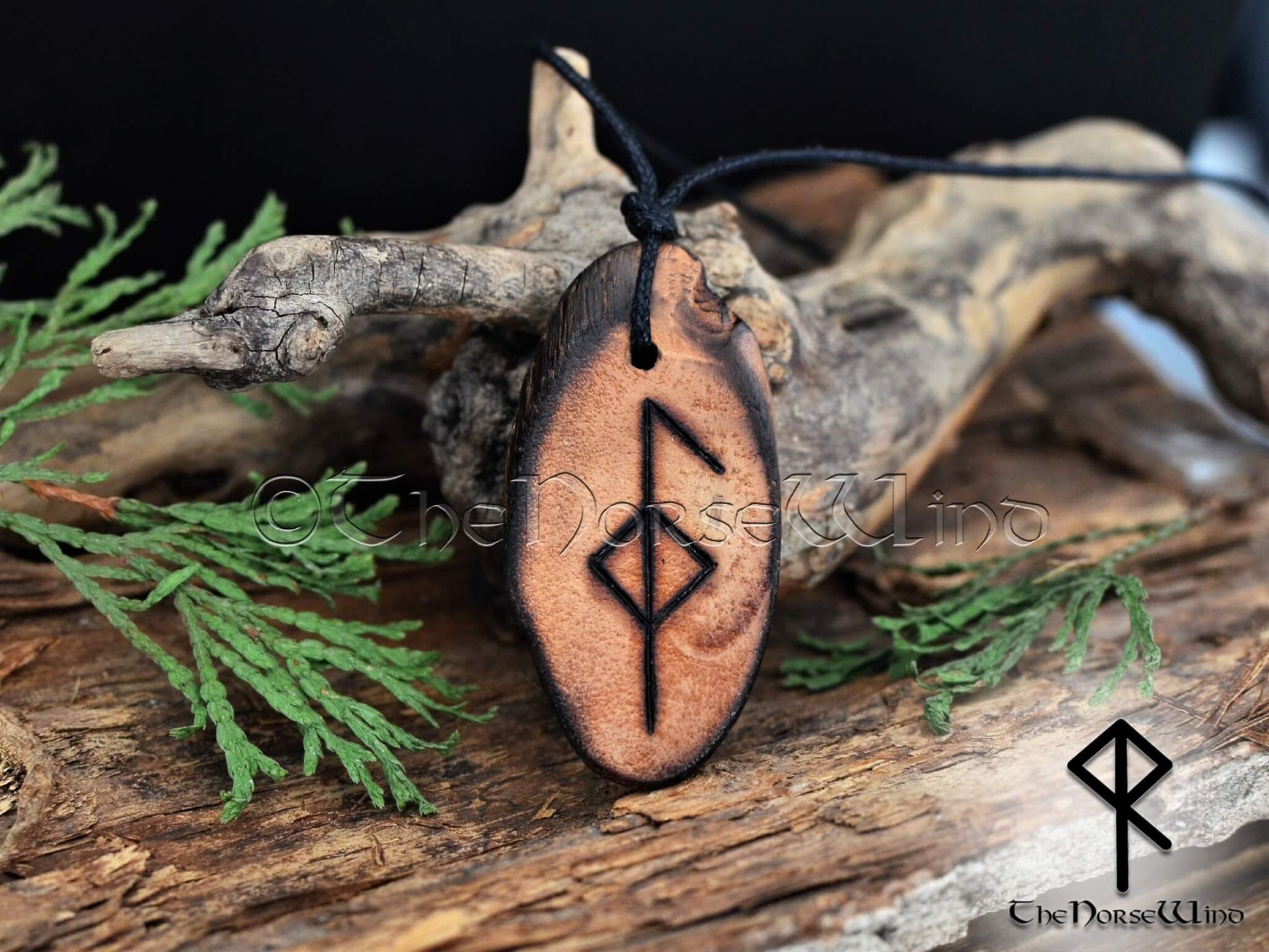 Viking Runes Good Health Amulet, Norse Healing Talisman - TheNorseWind