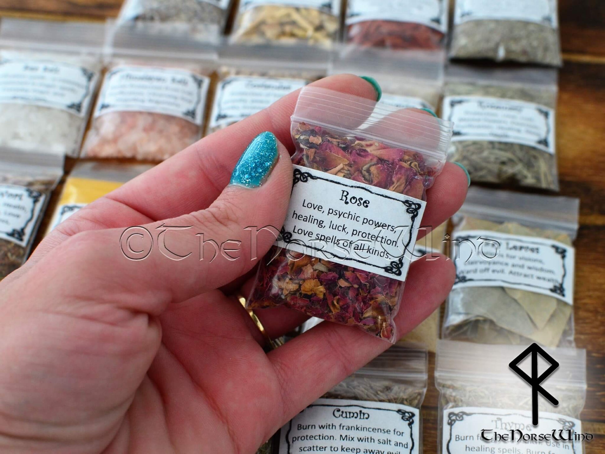 Witch Herbs Starter Kit - 20 Wicca Herbs Apothecary Set - TheNorseWind