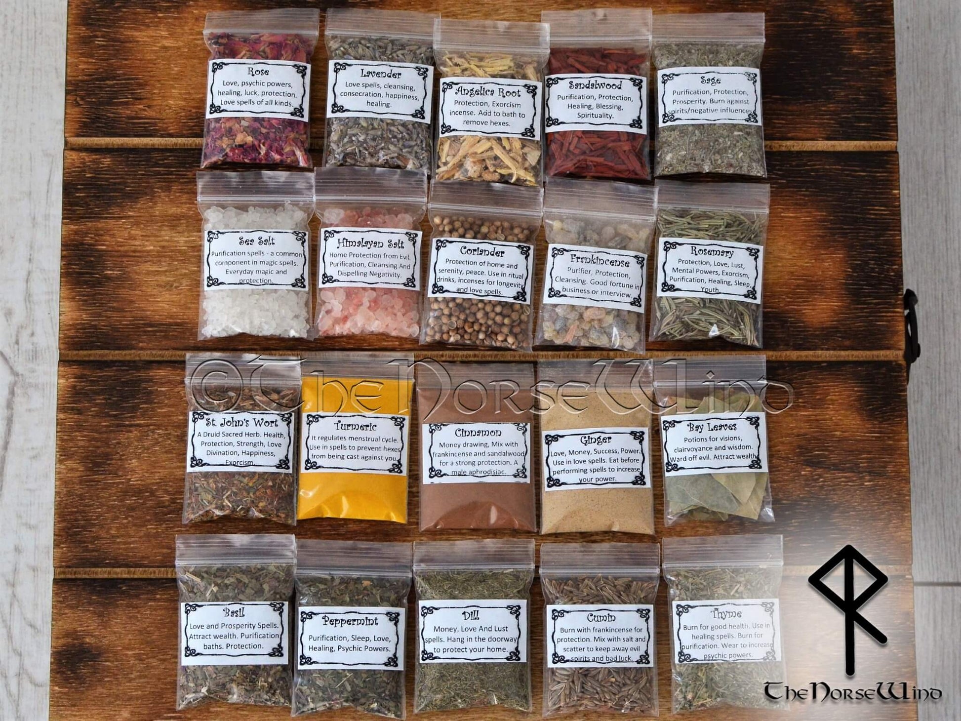 Beginner Apothecary Kit 15 Witch Herbs Starter Kit – AmaraBee